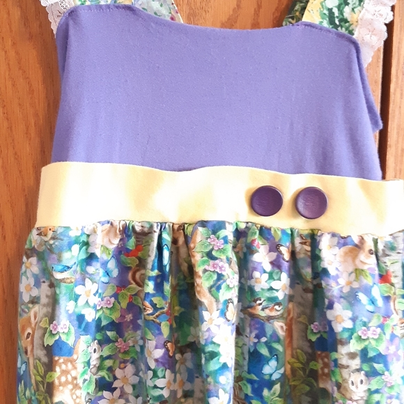Perfect Easter Custom made woodland animals dress. - Picture 5 of 5